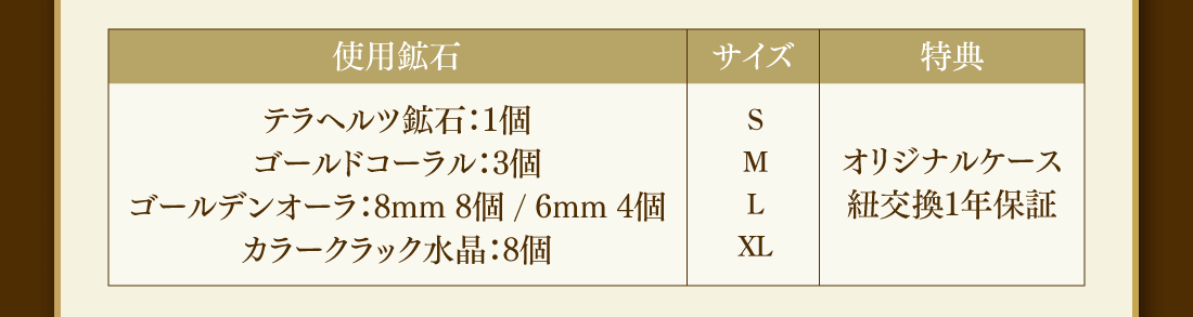 Lurtz -Shine- 商品仕様